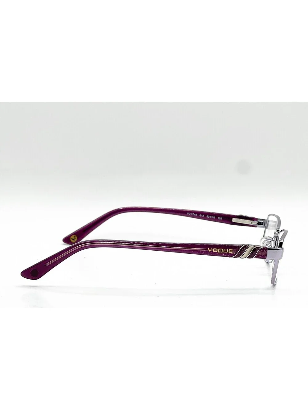 Vogue VO 3749 612 Violet Authentic Eyeglass Frames 52-16